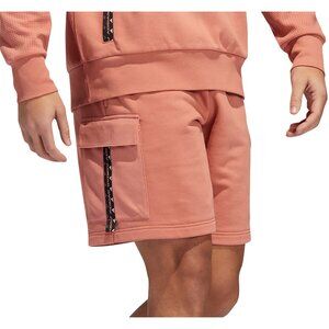 Adidas Mens Waffle Cargo Multi Sport Shorts HG6698 Clay Red Size XS Extra Small
